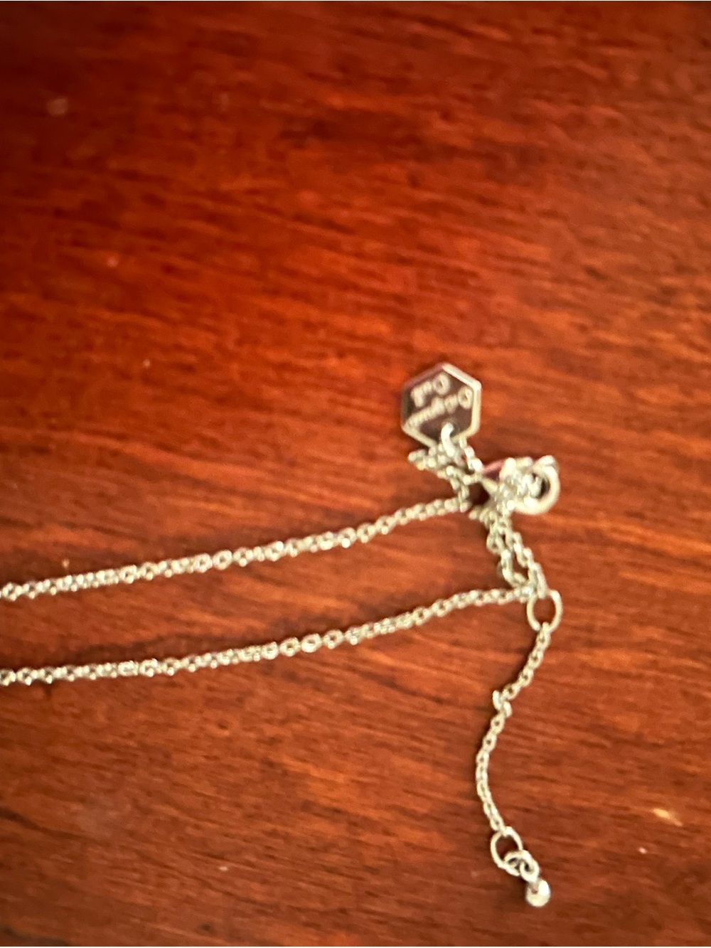 Silver Snowflake Charm Pendant Necklace - Silver- Origami Owl - Picture 4 of 5